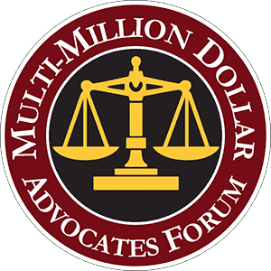 Award seal for multi-million dollar advocates forum