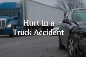 Herido en un accidente de camión : Pasos para proteger su reclamo