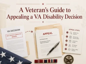 Guía para veteranos sobre cómo apelar una decisión de discapacidad del VA
